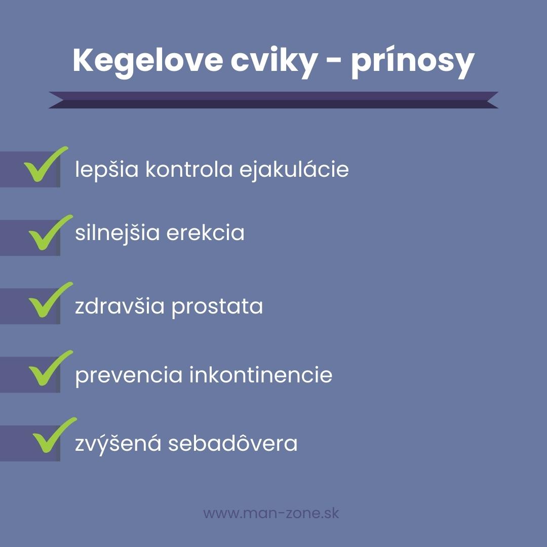 Panvové dno pod kontrolou: 6 kegelových cvikov pre mužskú silu a výdrž infografika o prinosoch kegelovych cvikov